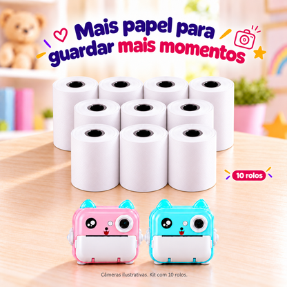 Câmera InstaKids — Impressão Instantânea