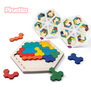 Quebra Cabeça Infantil Hexagonal