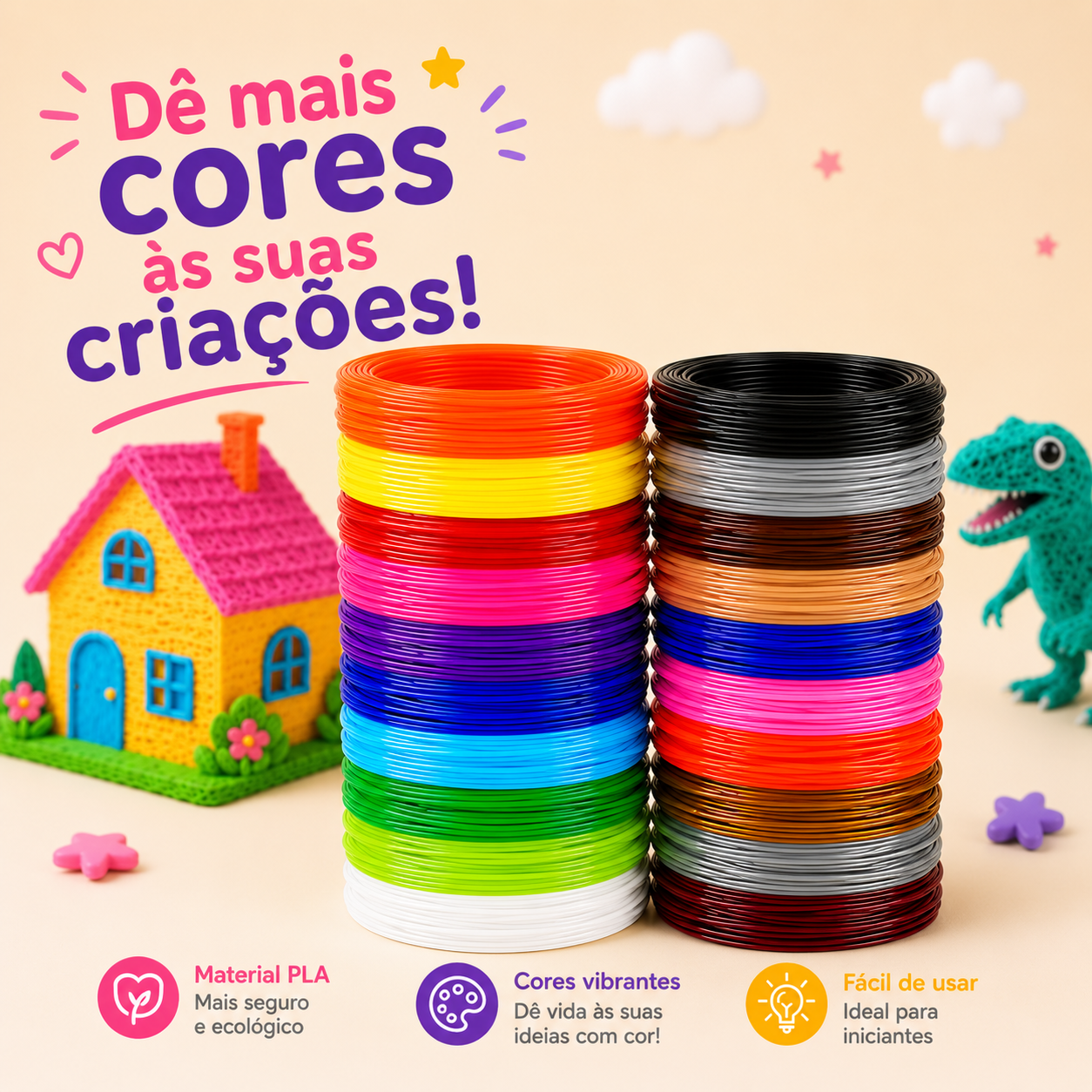 Kit de Filamentos PLA