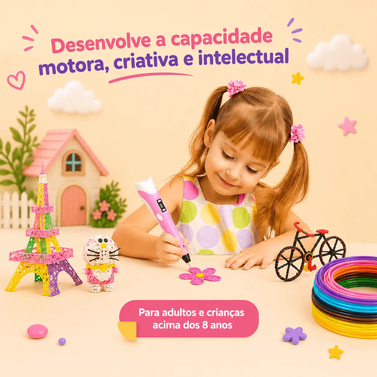 Caneta de Impressão 3D Inteligente