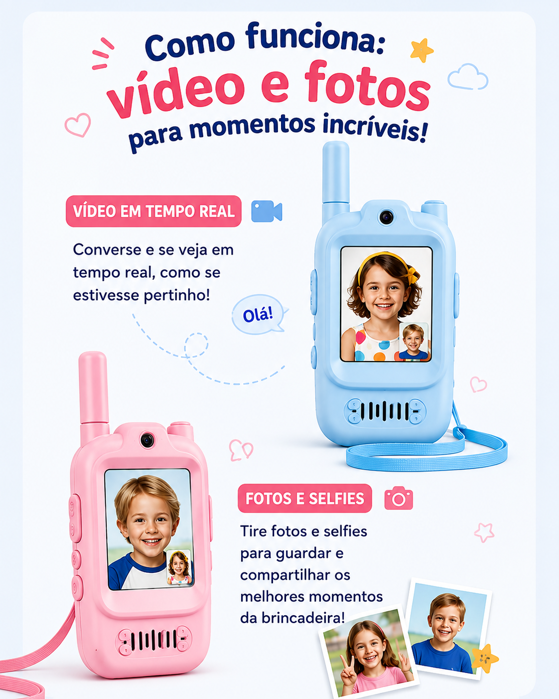 Walkie Talkie Infantil