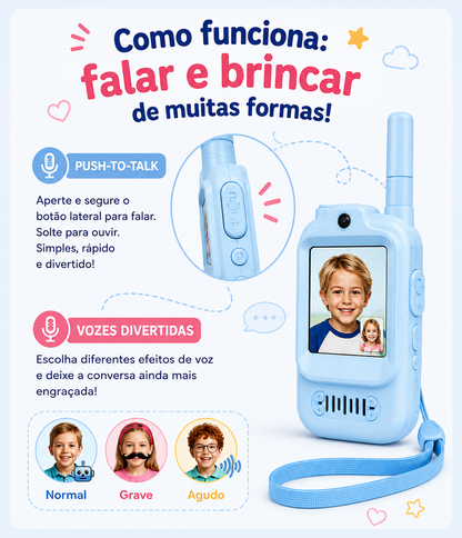 Walkie Talkie Infantil