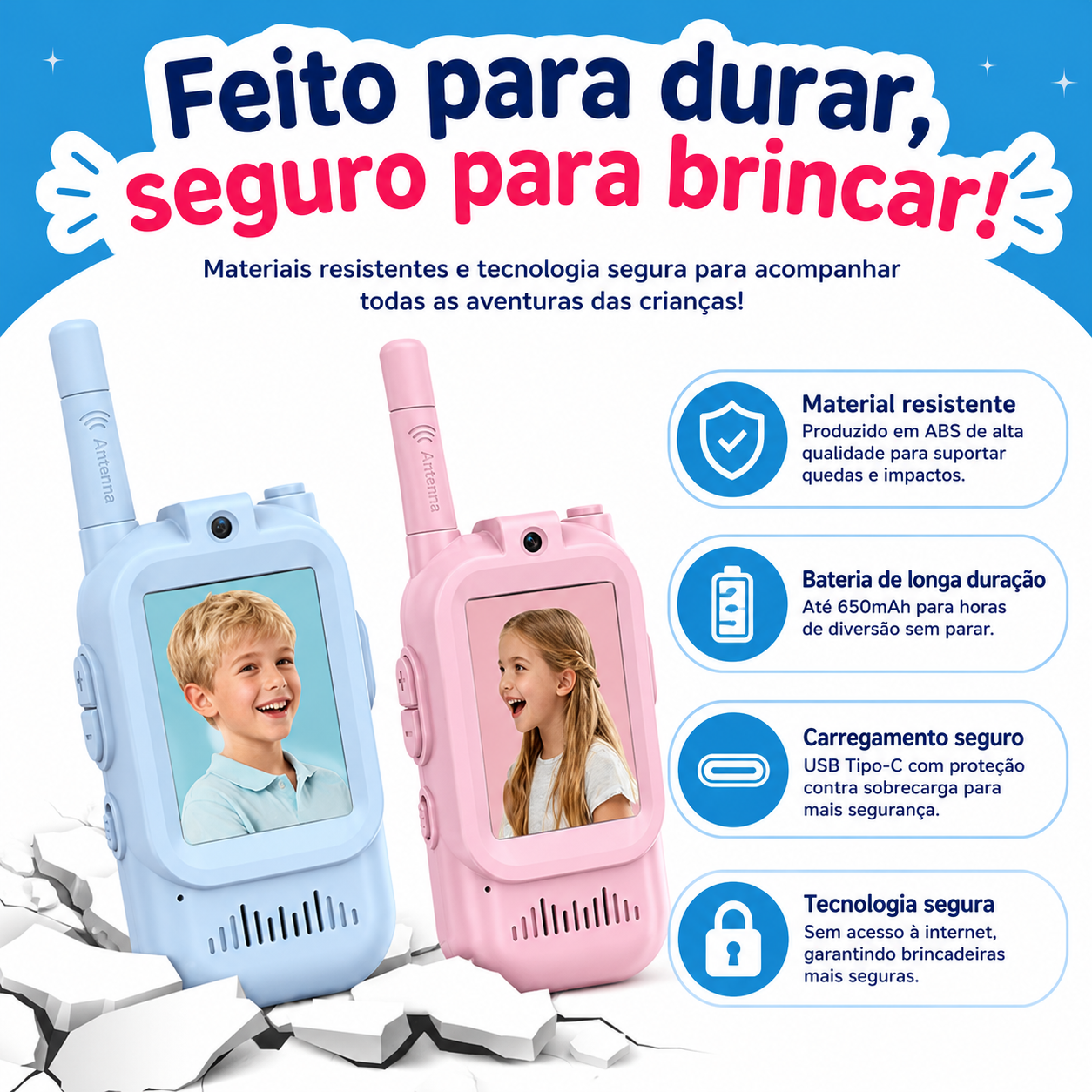 Walkie Talkie Infantil
